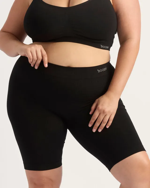 Seamfree Undershorts 10" - Black sold by Boody Eco Wear