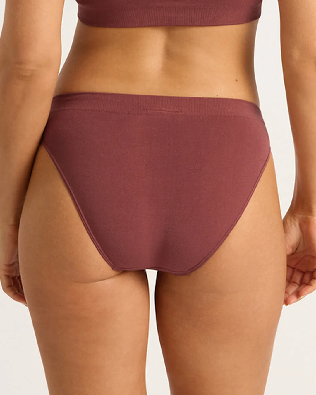 Classic Bikini - Rosewood sold by Boody Eco Wear product image thumbnail 3