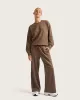 Women's Straight Leg Sweat Pants - Oyster sold by Boody Eco Wear