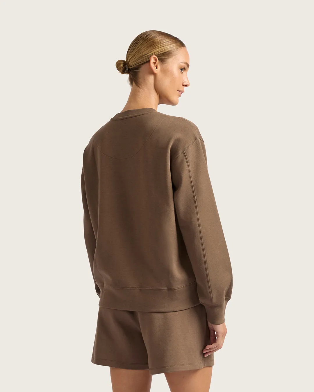 Women's Crew Neck Sweater - Oyster sold by Boody Eco Wear product image thumbnail 4