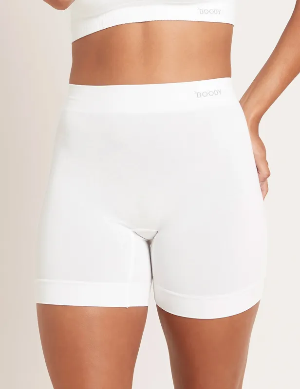 Seamfree Undershorts 6" - White sold by Boody Eco Wear