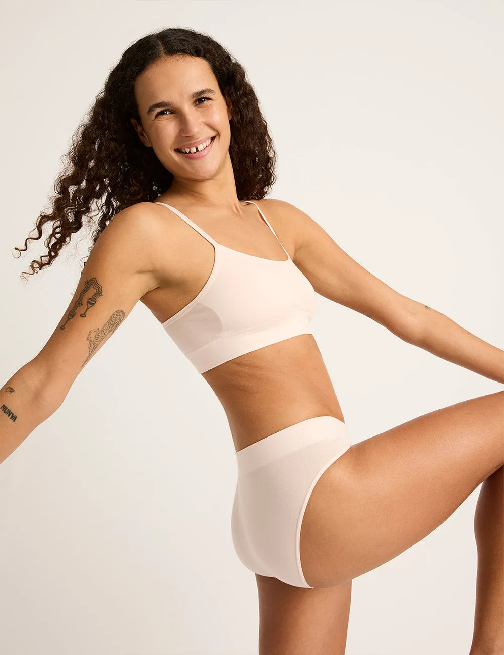 LYOLYTE Mid-Rise Briefs - Powder Pink sold by Boody Eco Wear product image thumbnail 5