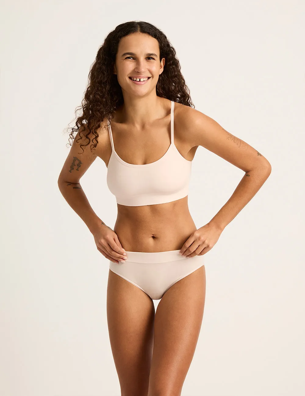 LYOLYTE Mid-Rise Briefs - Powder Pink sold by Boody Eco Wear product image thumbnail 2