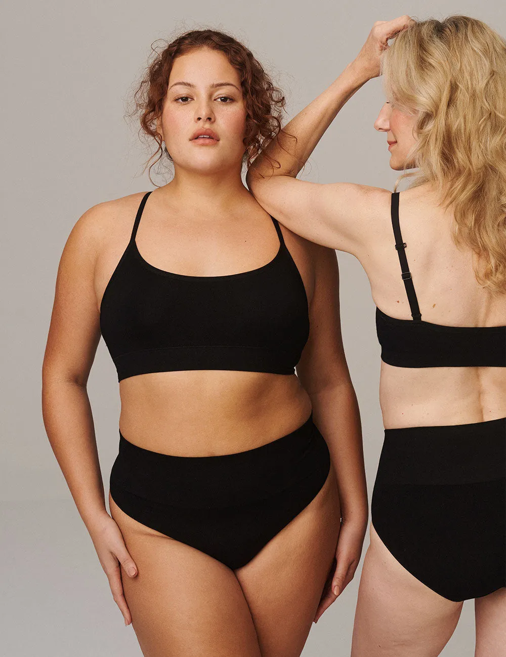 Shaper High Cut Full Briefs - Black sold by Boody Eco Wear