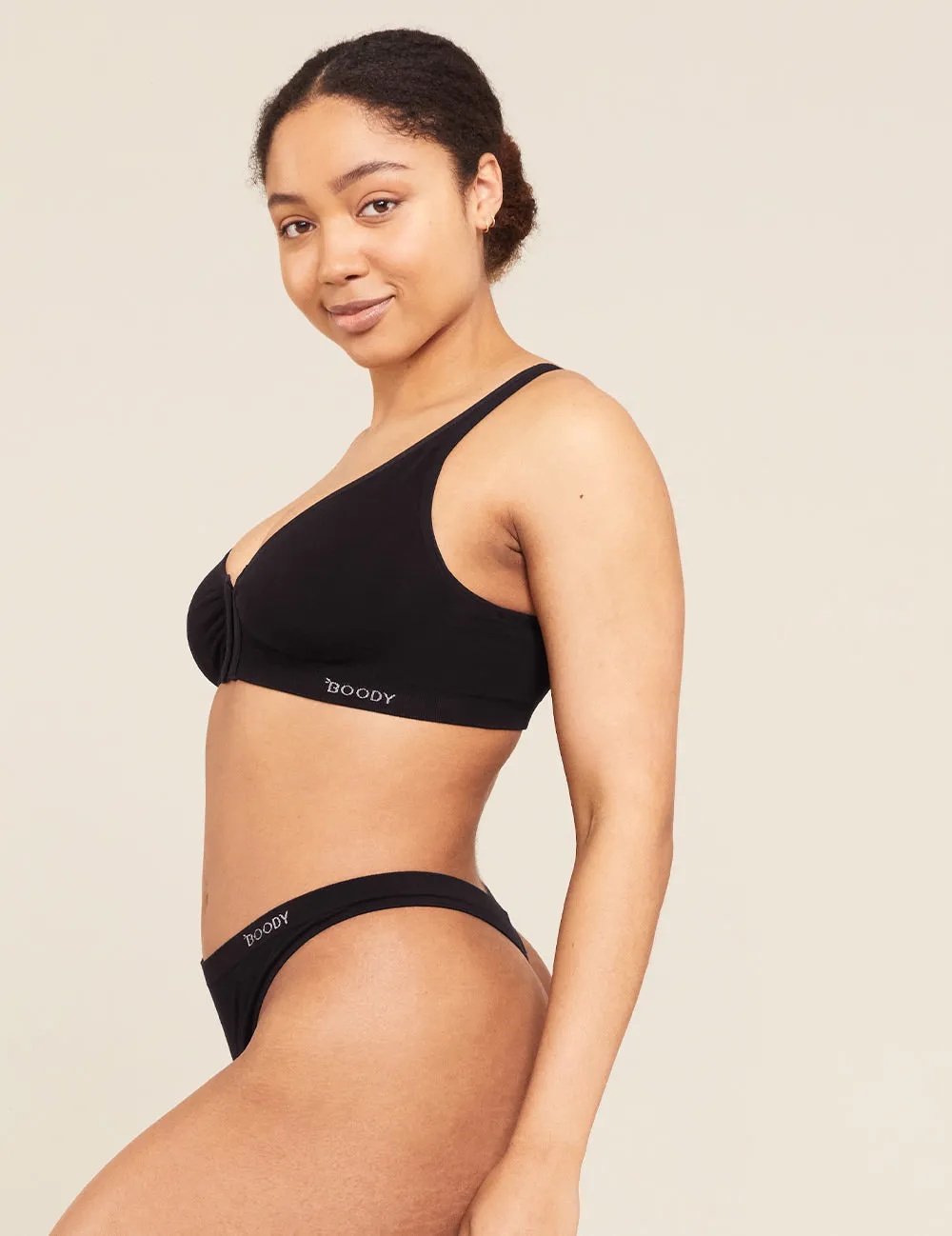 Post Surgery Bra - Black sold by Boody Eco Wear product image thumbnail 4