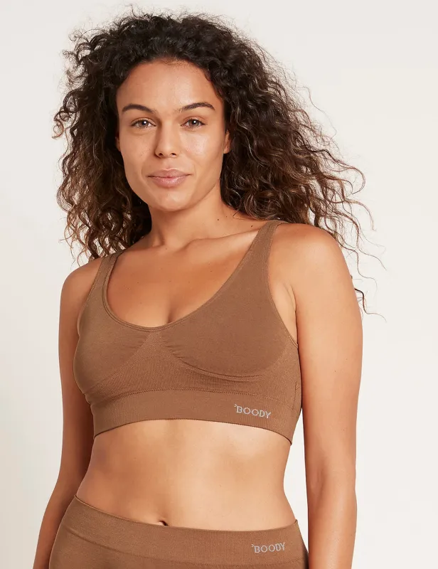 Seamfree Crop Bra - Maple sold by Boody Eco Wear