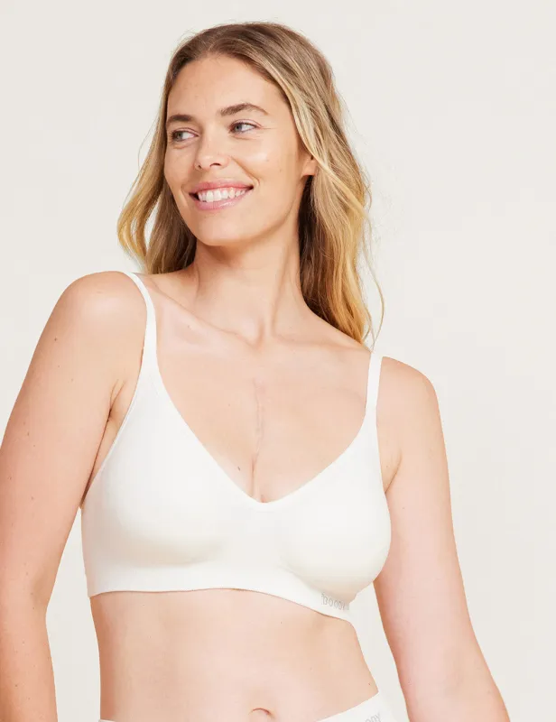 Wireless T-Shirt Bra - White sold by Boody Eco Wear