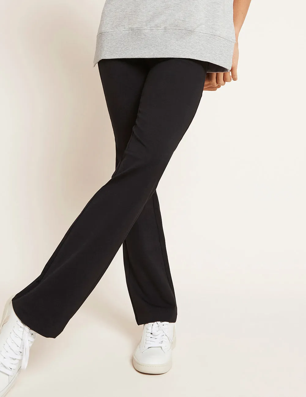 High Waist Flare Pants - Black sold by Boody Eco Wear product image thumbnail 5