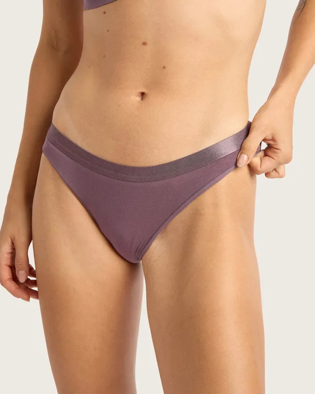 LYOLYTE Hipster Bikini - Wisteria sold by Boody Eco Wear