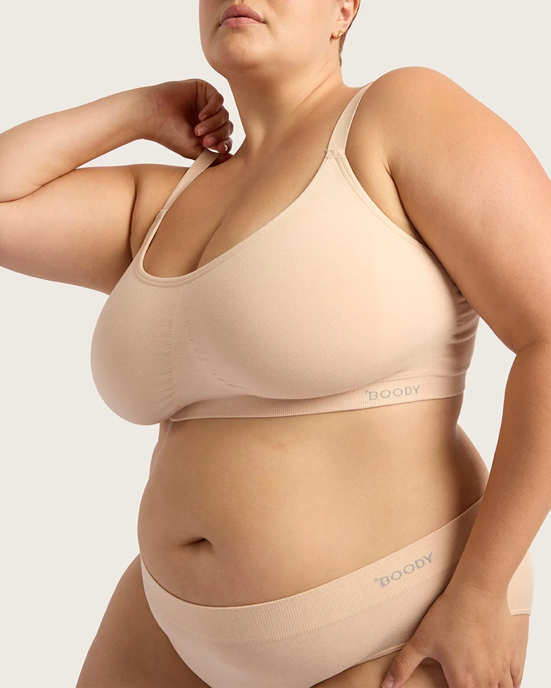 Full Bust Wireless Bra - Shell sold by Boody Eco Wear product image thumbnail 4