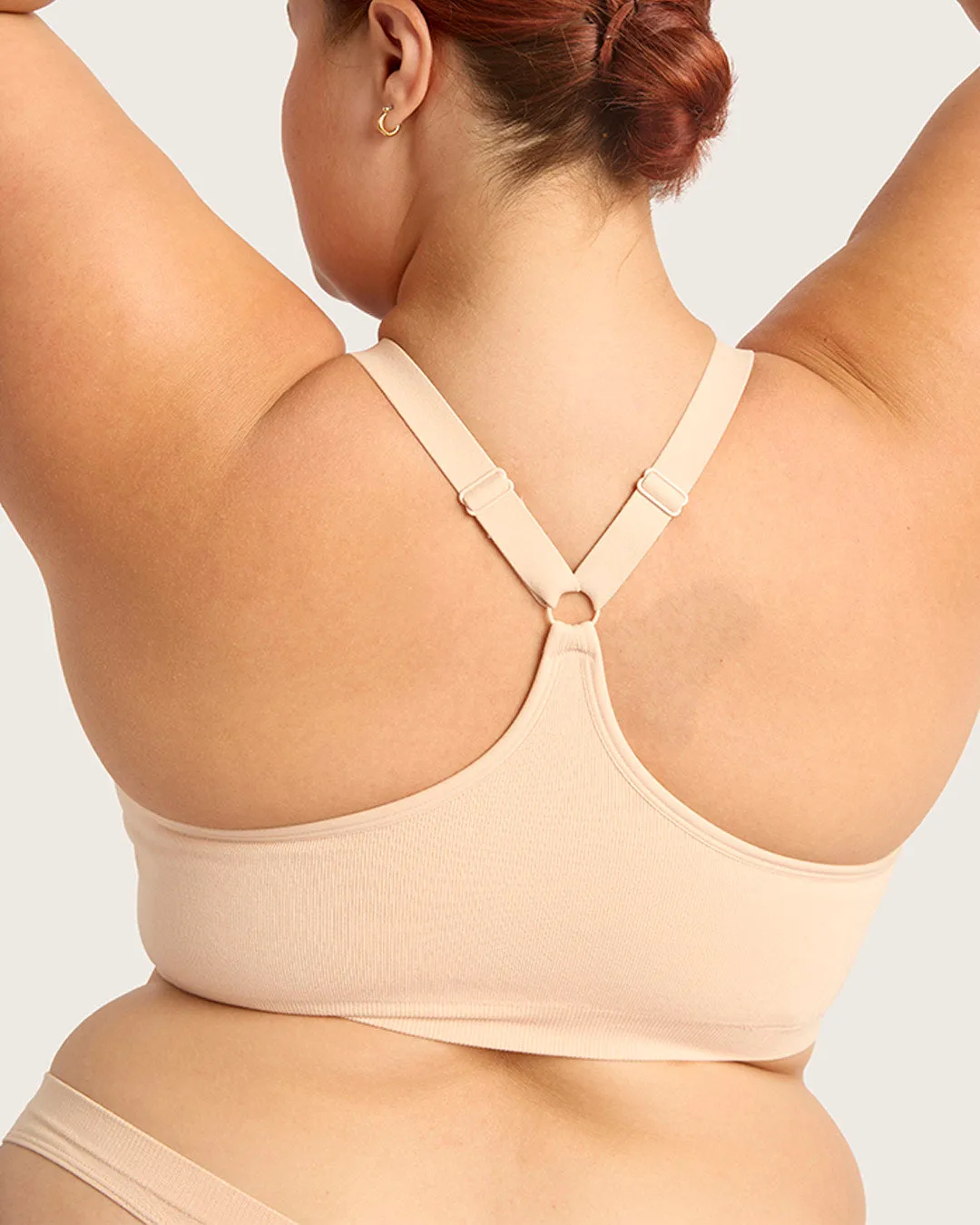 Full Bust Wireless Racerback Bra - Shell sold by Boody Eco Wear product image thumbnail 4
