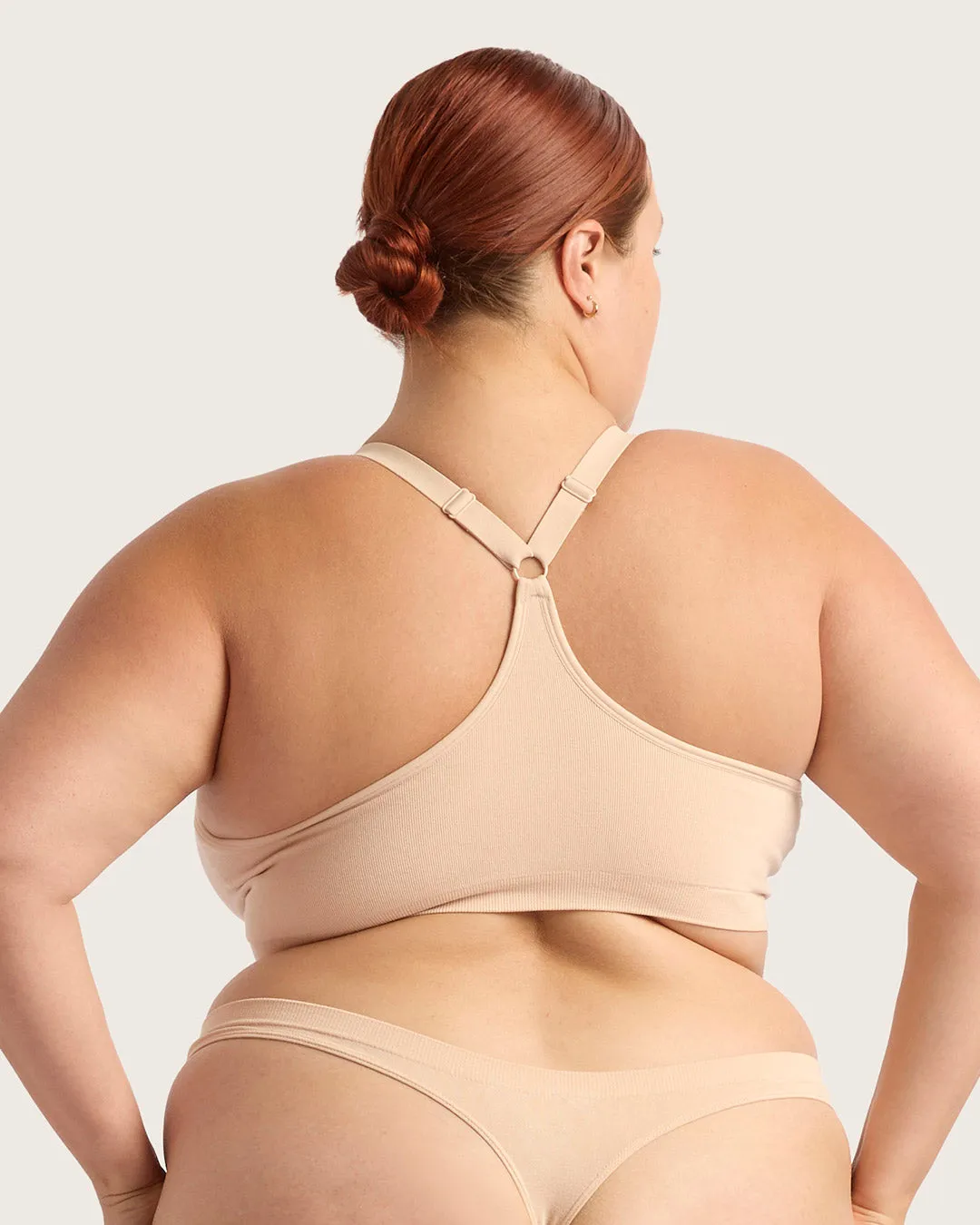 Full Bust Wireless Racerback Bra - Shell sold by Boody Eco Wear product image thumbnail 2