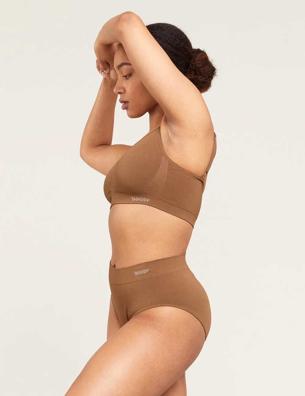 Full Bust Wireless Bra - Maple sold by Boody Eco Wear product image thumbnail 3