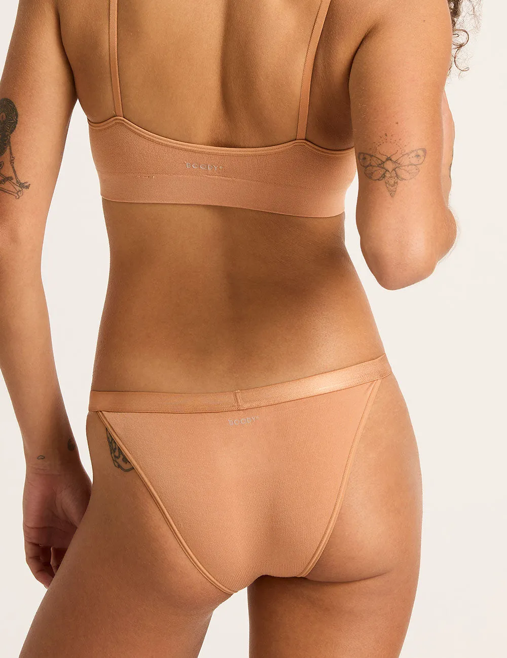 LYOLYTE Hi-Cut Bikini - Dune sold by Boody Eco Wear product image thumbnail 4