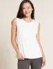 Women's Active Muscle Tank Top - White sold by Boody Eco Wear