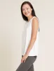 Women's Active Muscle Tank Top - White sold by Boody Eco Wear