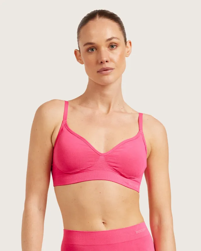 Wireless T-Shirt Bra - BCAM Pink sold by Boody Eco Wear