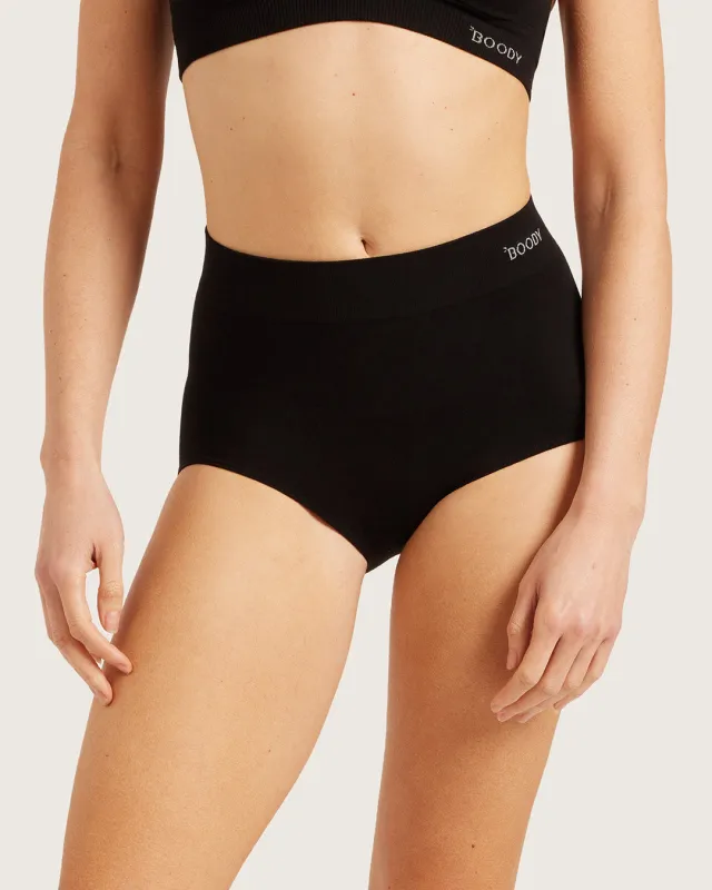 Full Coverage Briefs - Black sold by Boody Eco Wear
