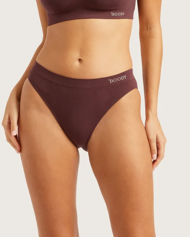 Classic Bikini - Mulberry sold by Boody Eco Wear