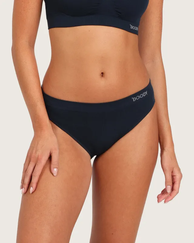 Classic Bikini - Midnight made by Boody Eco Wear