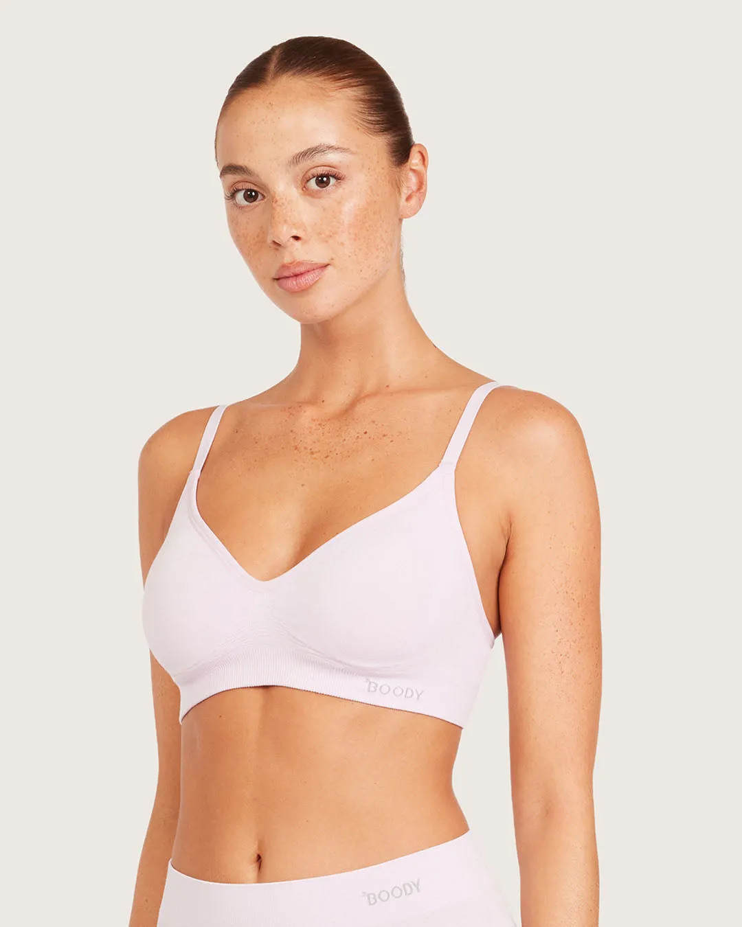 Wireless T-Shirt Bra - Orchid sold by Boody Eco Wear product image thumbnail 3