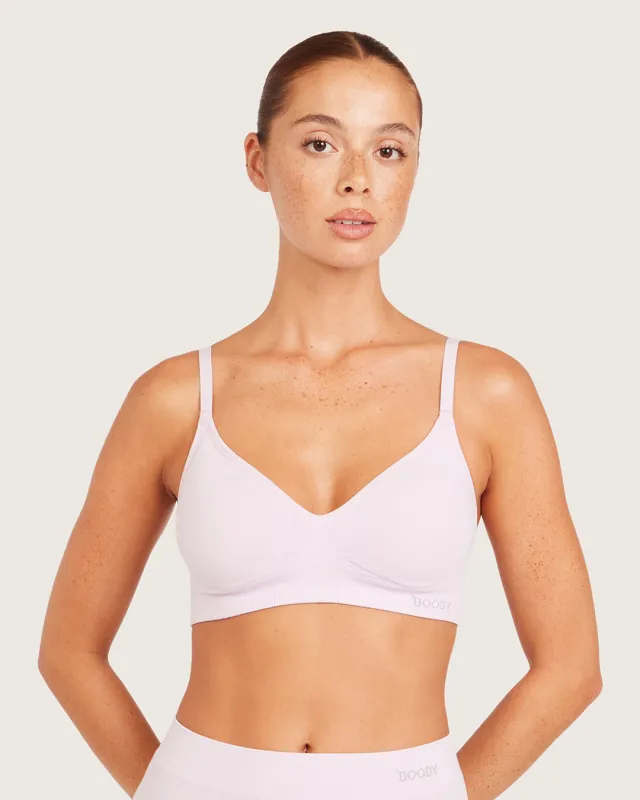 Wireless T-Shirt Bra - Orchid made by Boody Eco Wear