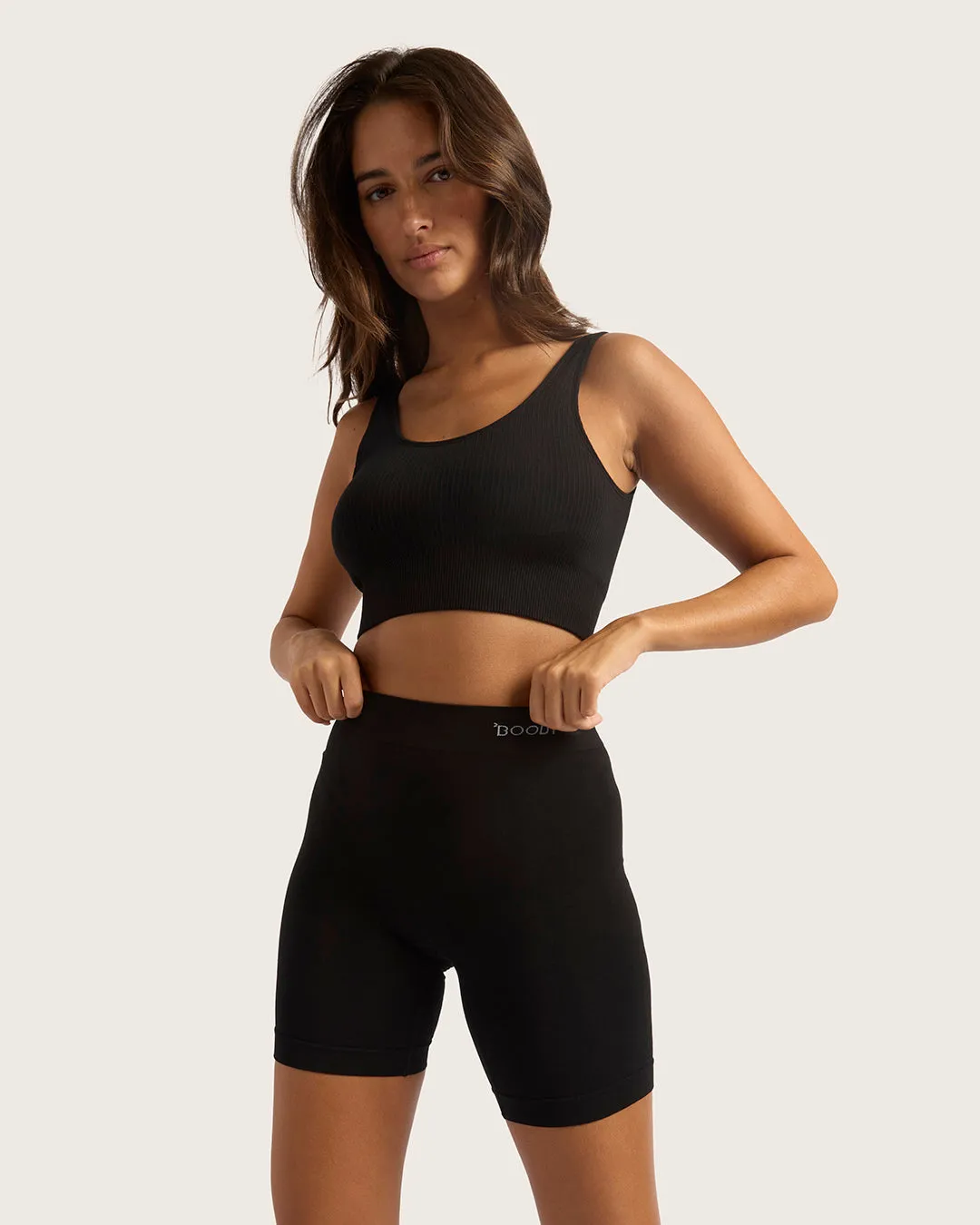 Seamfree Undershorts 6" - Black sold by Boody Eco Wear product image thumbnail 5