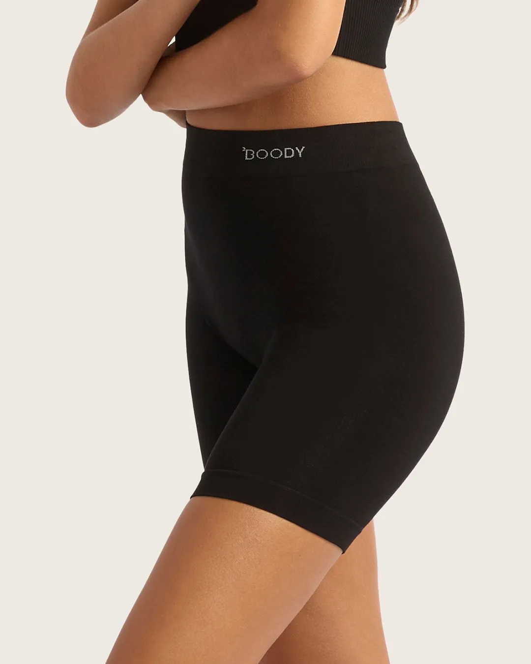 Seamfree Undershorts 6" - Black sold by Boody Eco Wear product image thumbnail 3