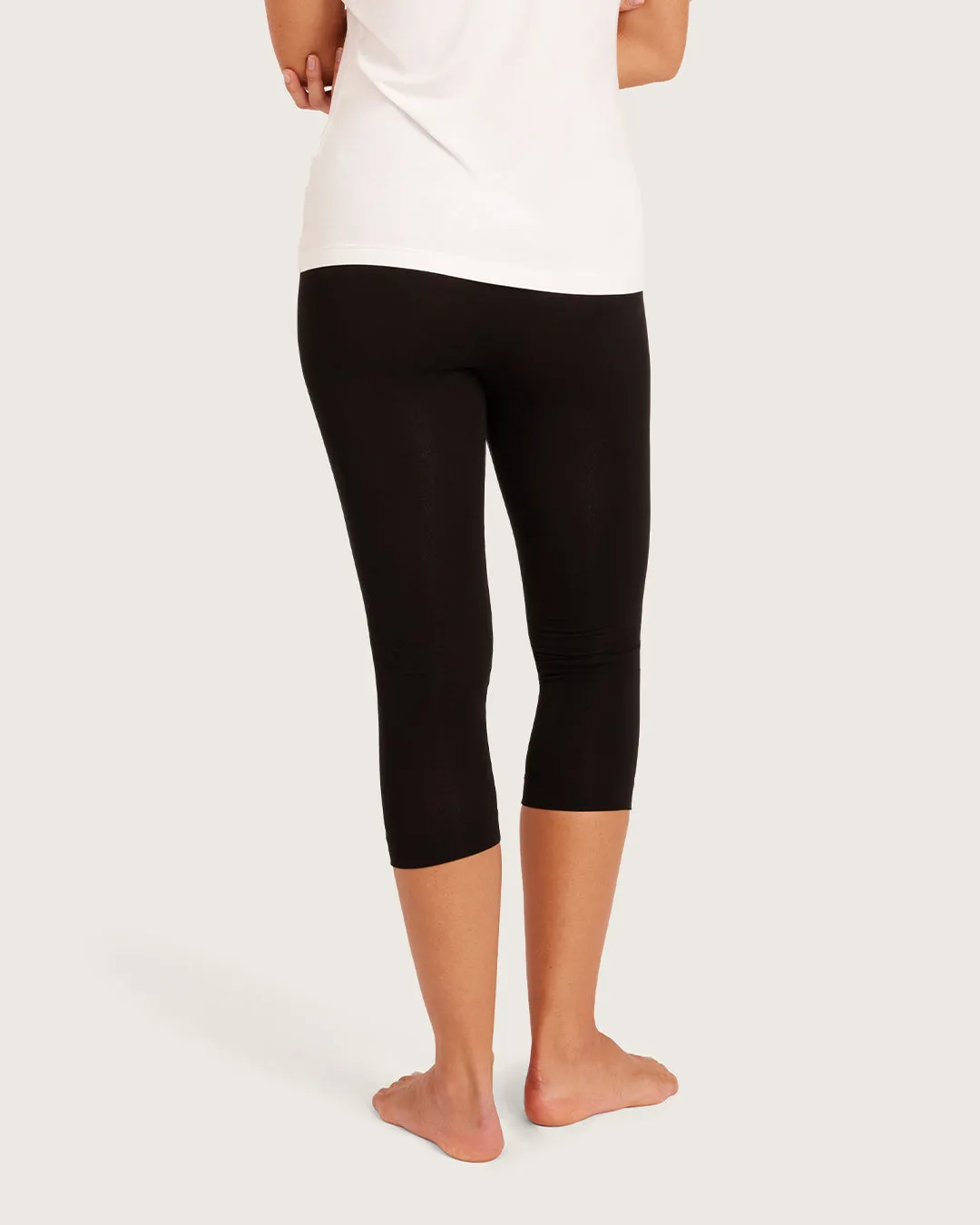 Base Layer 3/4 Leggings - Black sold by Boody Eco Wear product image thumbnail 4