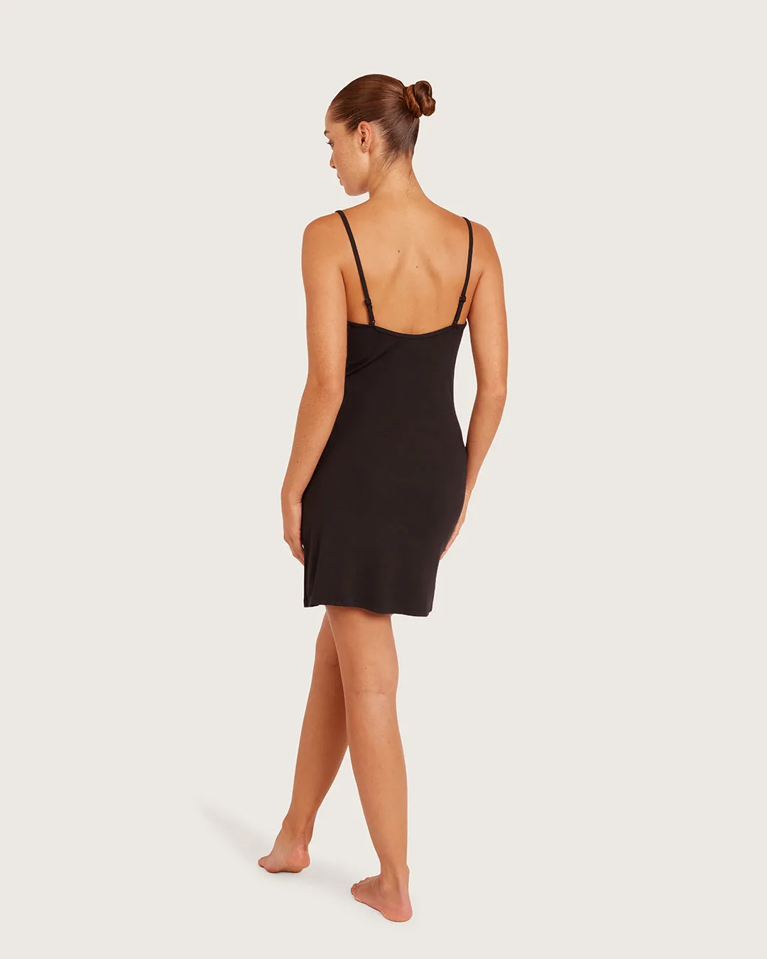Base Layer V-Neck Slip-Black sold by Boody Eco Wear product image thumbnail 5