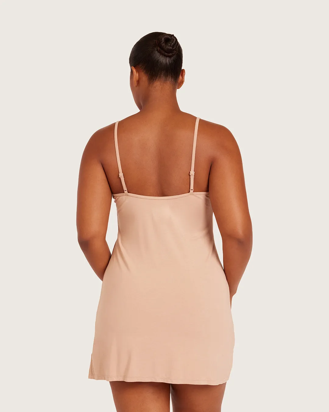 Base Layer V-Neck Slip-Almond sold by Boody Eco Wear product image thumbnail 3