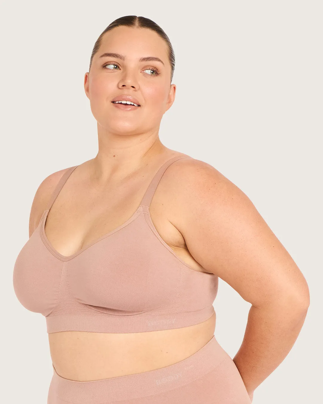 Wireless Full Bust T-Shirt Bra - Chai sold by Boody Eco Wear product image thumbnail 3