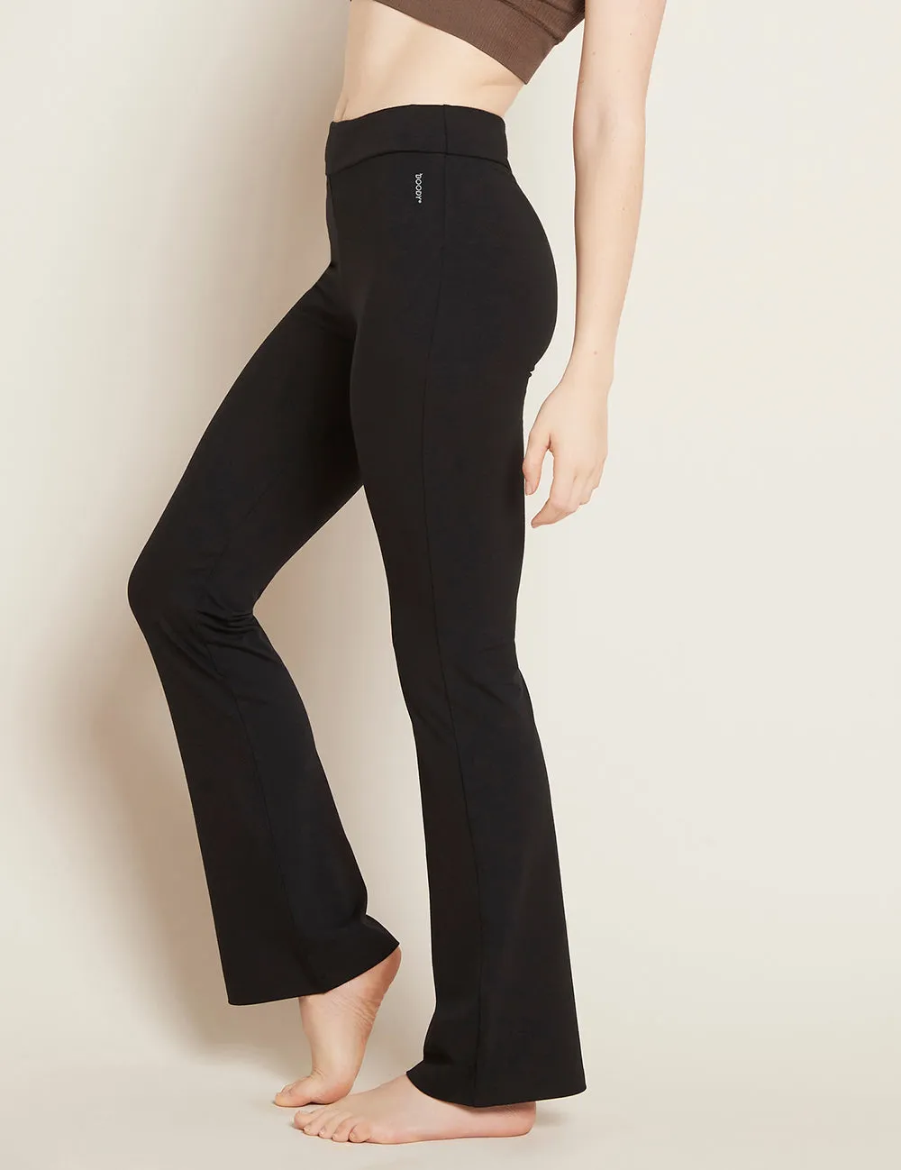 High Waist Flare Pants - Black sold by Boody Eco Wear product image thumbnail 4