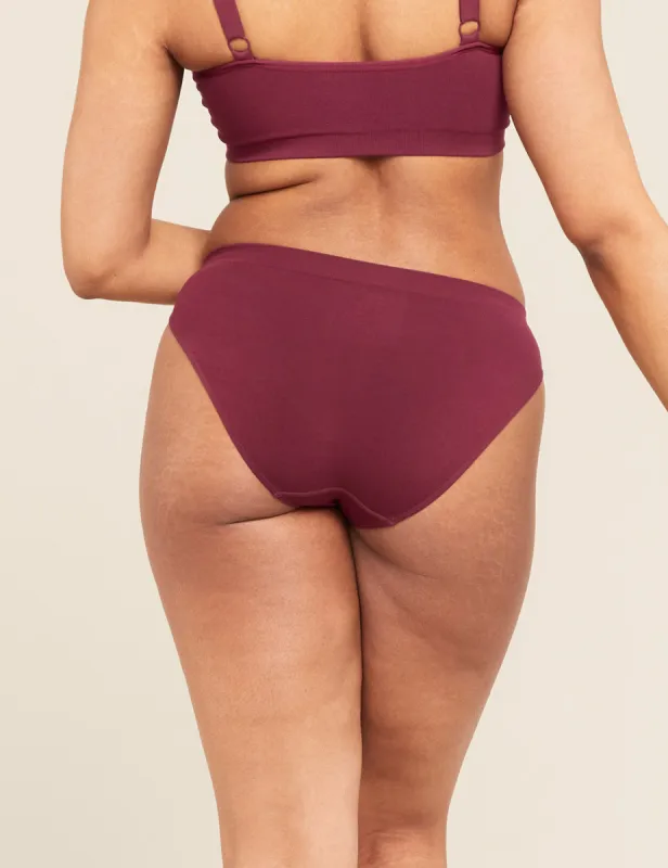 Classic Bikini - Plum sold by Boody Eco Wear
