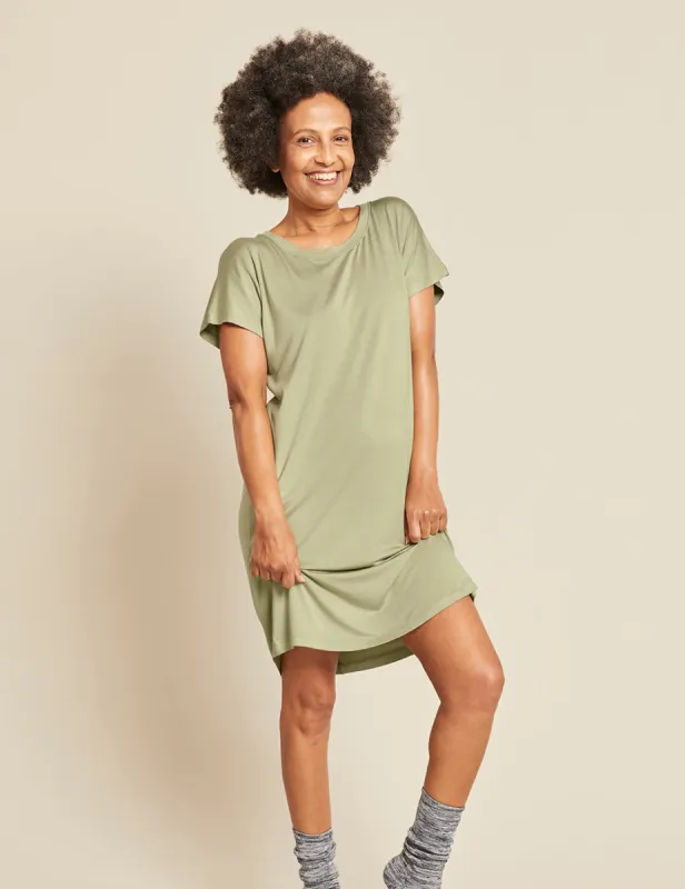 Goodnight Nightdress - Sage sold by Boody Eco Wear