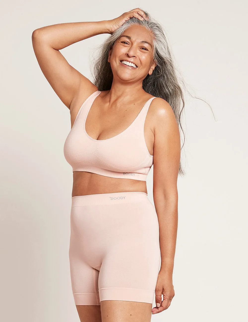 Seamfree Padded Crop Bra - Shell sold by Boody Eco Wear product image thumbnail 3