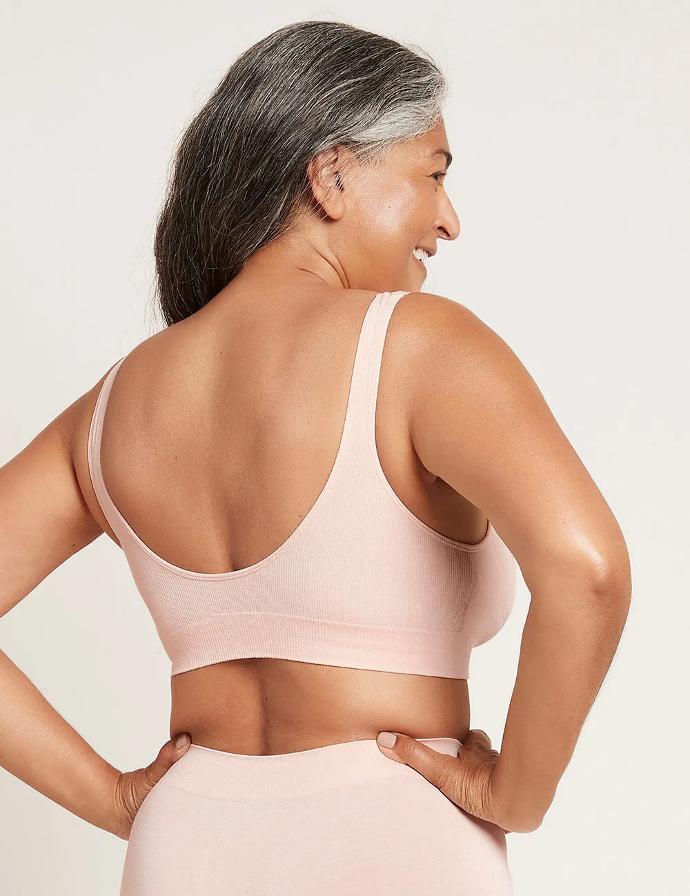 Seamfree Padded Crop Bra - Shell sold by Boody Eco Wear product image thumbnail 2