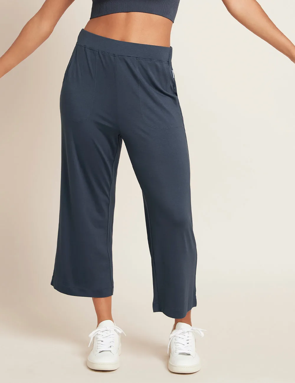 Downtime Crop Pant - Storm sold by Boody Eco Wear product image thumbnail 4