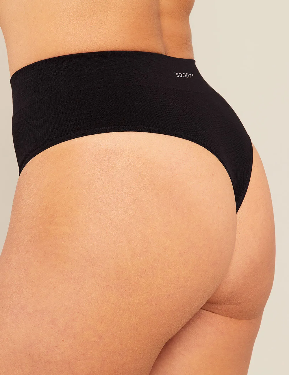 LYOLYTE High Waist G-String - Black sold by Boody Eco Wear product image thumbnail 2