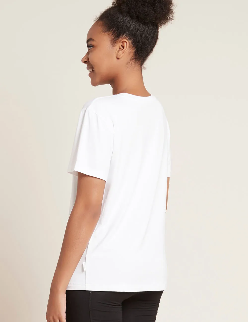 Boyfriend T-Shirt - White sold by Boody Eco Wear product image thumbnail 3