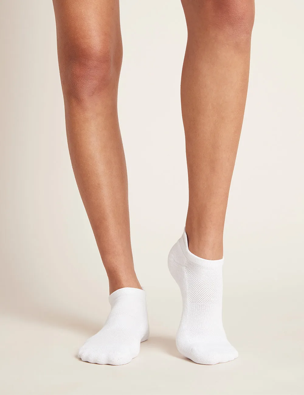 Women's Sport Ankle Socks - White sold by Boody Eco Wear