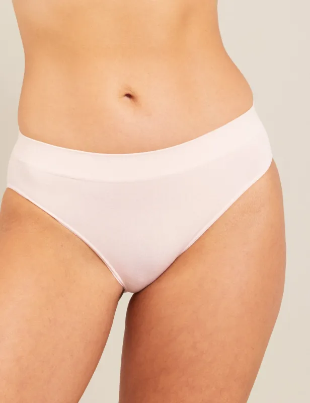 LYOLYTE Mid-Rise Briefs - Powder Pink sold by Boody Eco Wear