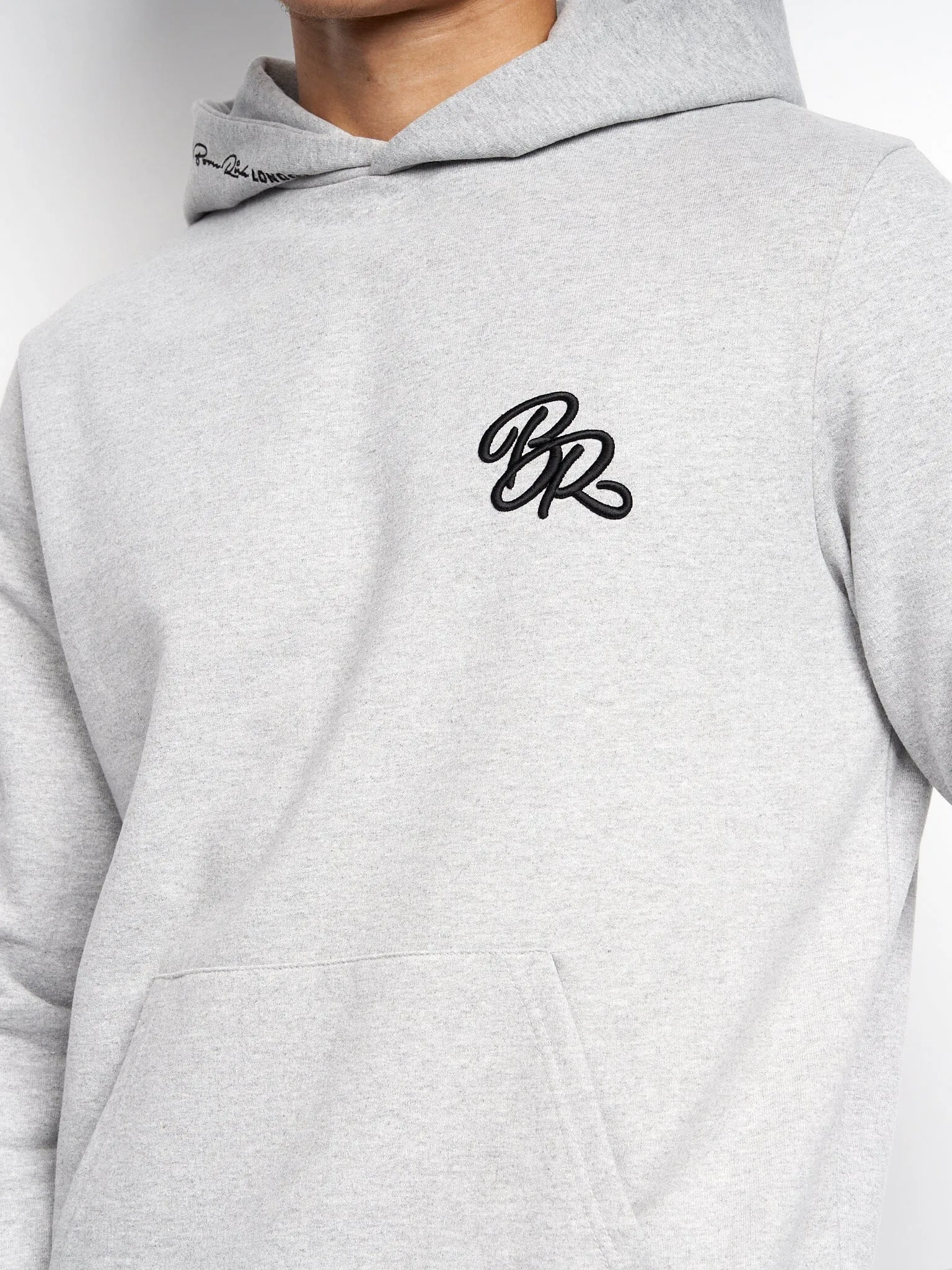 Mens Akuno Hoodie Grey sold by Brand Corner product image thumbnail 5