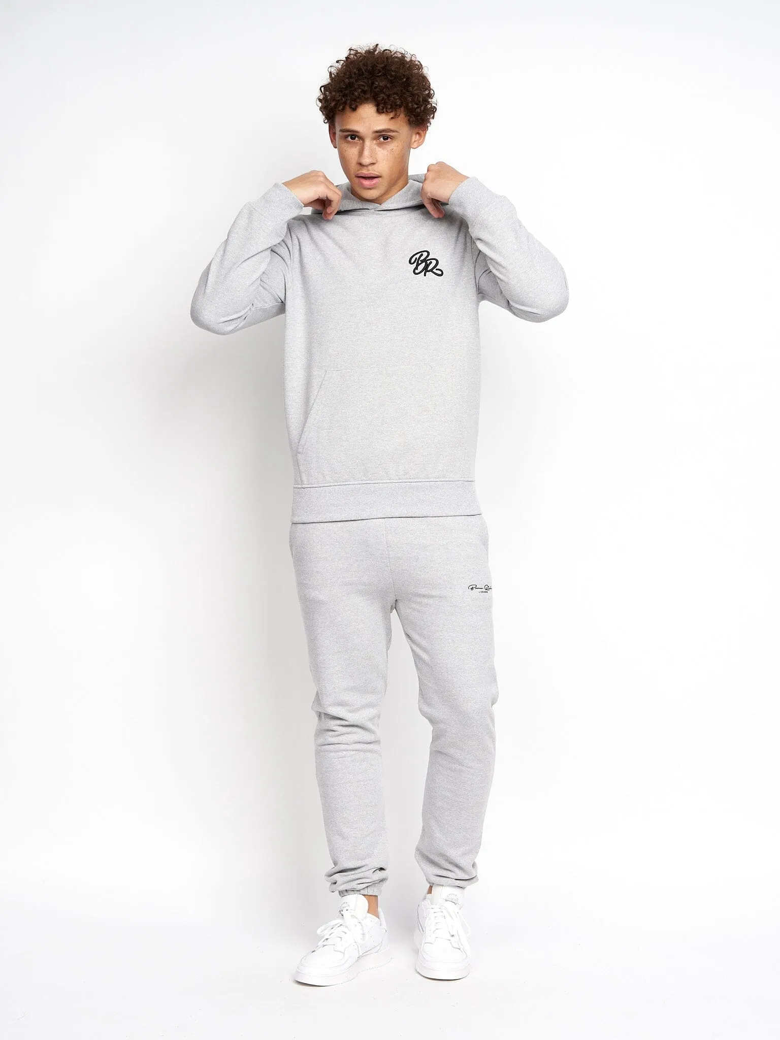 Mens Akuno Hoodie Grey sold by Brand Corner product image thumbnail 2