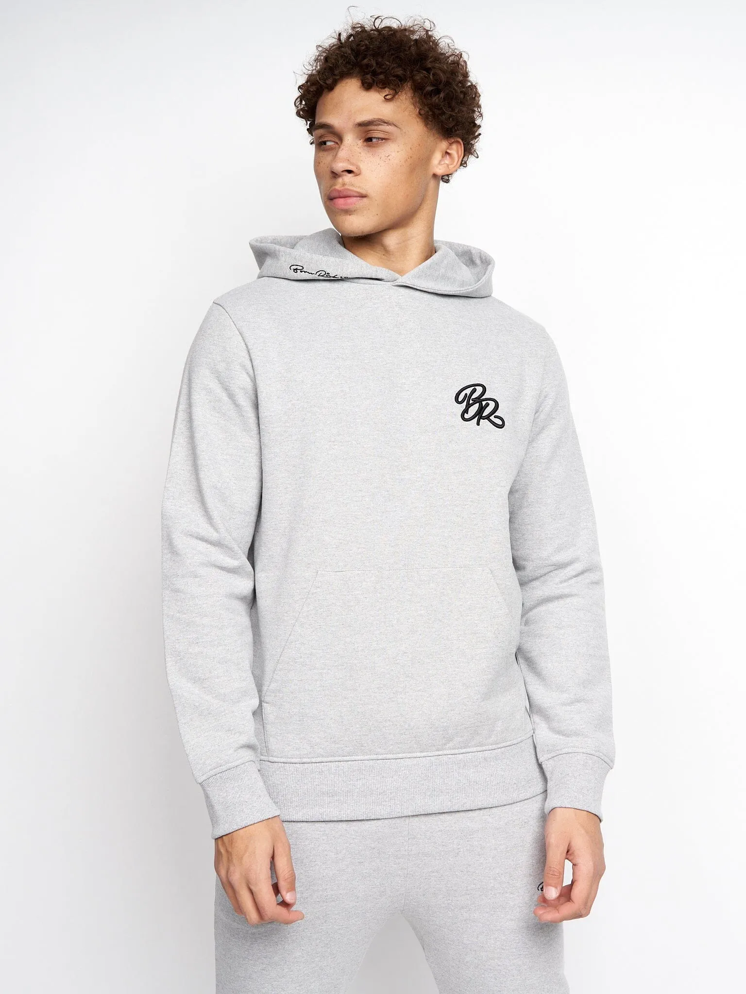 Mens Akuno Hoodie Grey sold by Brand Corner product image thumbnail 3