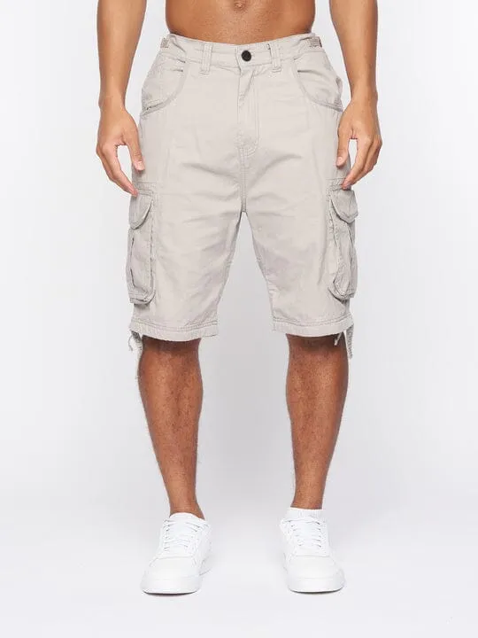 Jamstar Cargo Shorts Light Grey sold by Brand Corner
