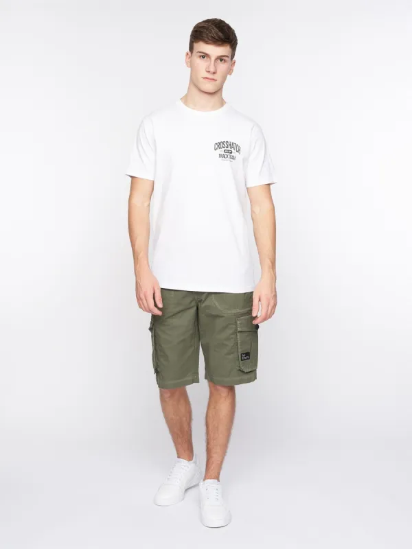 Kyron Cargo Shorts Olive sold by Brand Corner