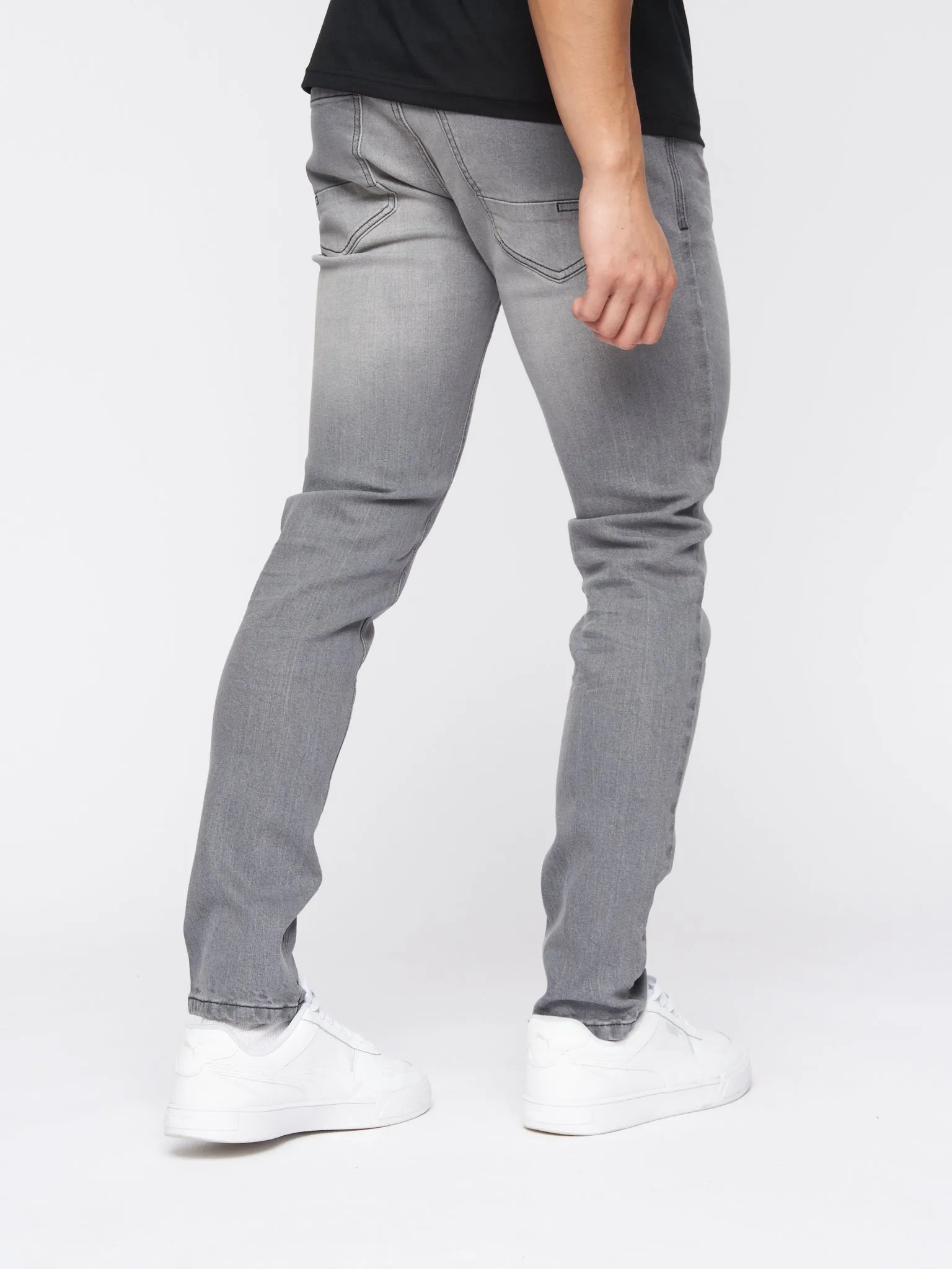 Buraca Slim Fit Denim Jeans Grey Wash sold by Brand Corner product image thumbnail 5