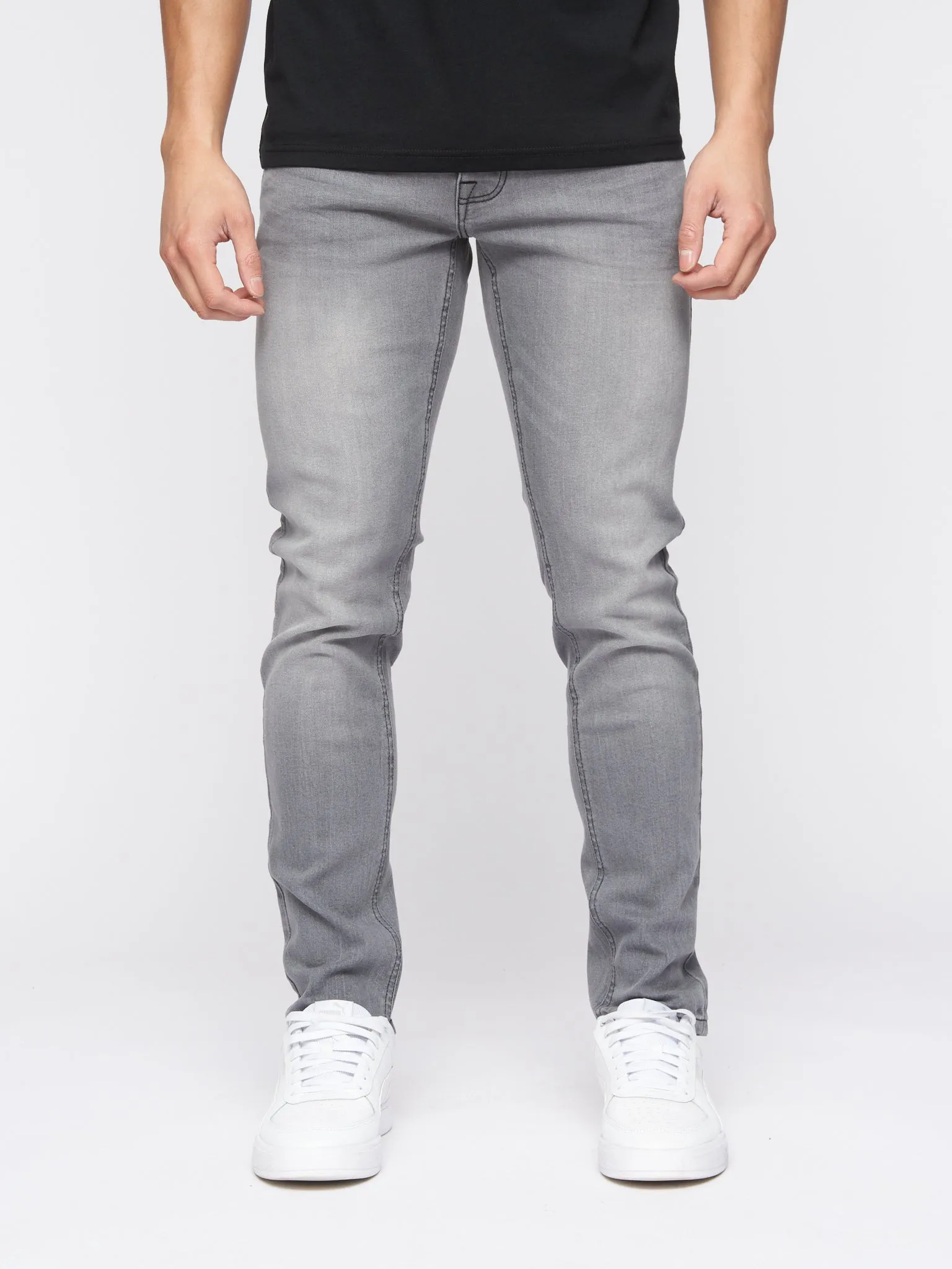 Buraca Slim Fit Denim Jeans Grey Wash sold by Brand Corner product image thumbnail 2