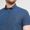 Bushell Shirt Black Blue sold by Brand Corner